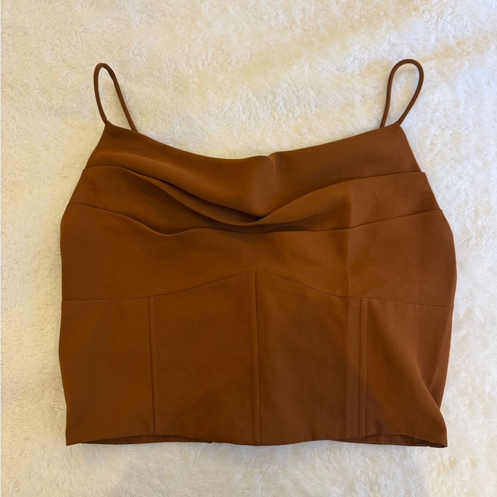 American Threads Bustier Top